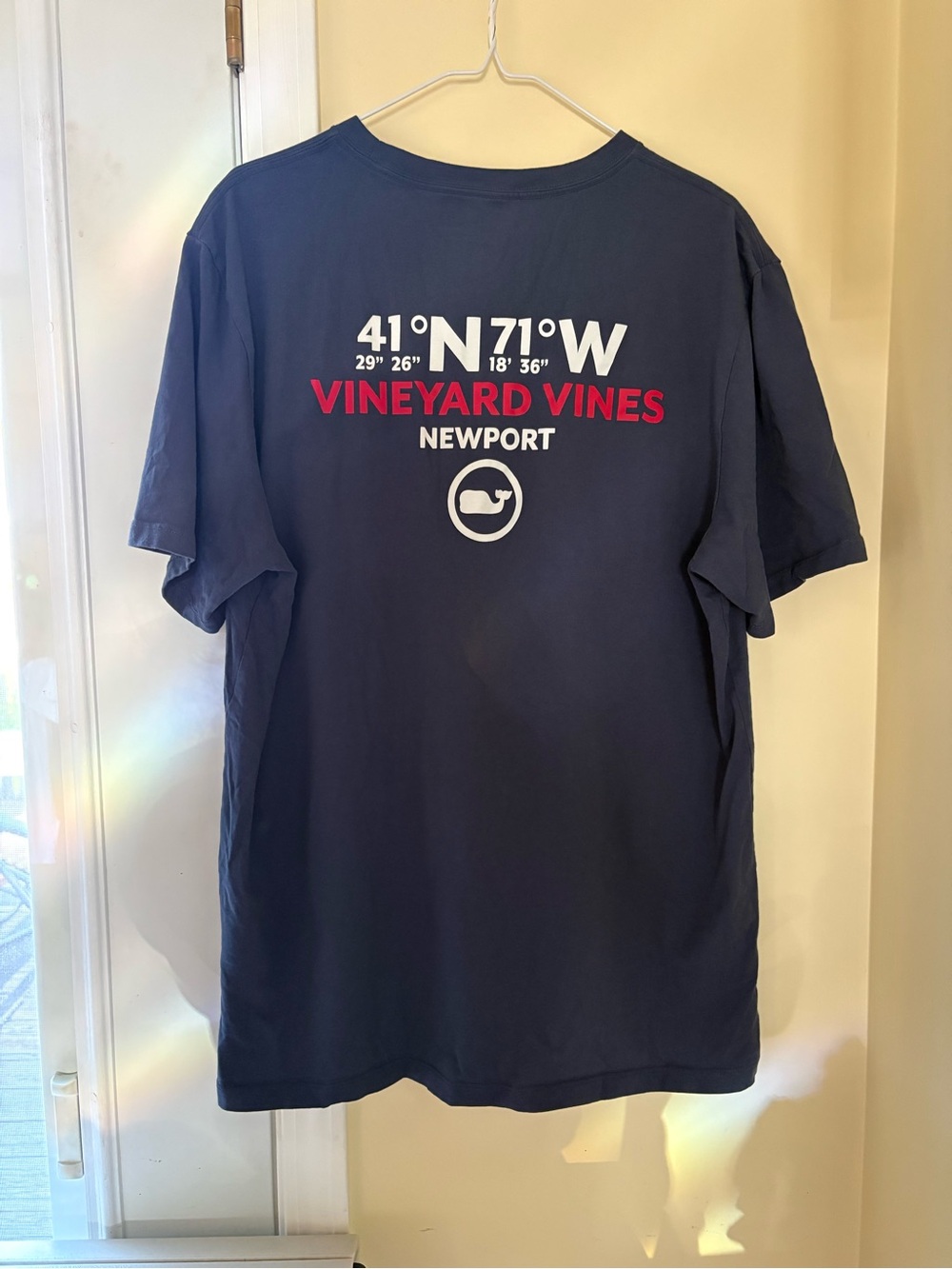 Vineyard Vines Navy Short-Sleeve Newport Coordinate Tee